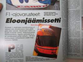 Vauhdin maailma 1993 nr 2 -mm. Formula 1 Asiaa, Ralli-MM monte Carlo, MP-93 Nayttely, Tuomo forsellin V-Max, Jari Suhosen SuperBike, Pontiac Firebird, T/A,