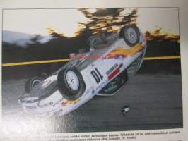 Vauhdin maailma 1993 nr 2 -mm. Formula 1 Asiaa, Ralli-MM monte Carlo, MP-93 Nayttely, Tuomo forsellin V-Max, Jari Suhosen SuperBike, Pontiac Firebird, T/A,