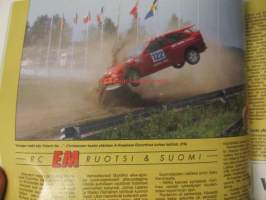 Vauhdin maailma 1993 nr 8 -mm. Formula 1 Ranska, Saksa ja Englannin GP:t, Rallicross EM, Rata-SM Veteli jokkisluokan SM-taistelut Drag SM Alastaro, Enduro MM Ruotsi