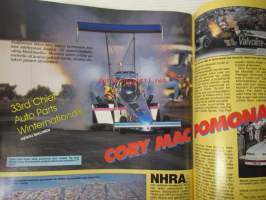 Vauhdin maailma 1993 nr 3 -mm. Formula 1 kausi 1993 mitä uutta on odotettavissa, Hankiralli, Ralli-SM satakunta, F1/Indycar, Honda Ykkösissä, Los Angeles Show,