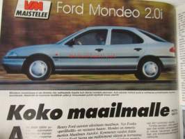 Vauhdin maailma 1993 nr 3 -mm. Formula 1 kausi 1993 mitä uutta on odotettavissa, Hankiralli, Ralli-SM satakunta, F1/Indycar, Honda Ykkösissä, Los Angeles Show,