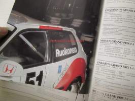 Vauhdin maailma 1993 nr 3 -mm. Formula 1 kausi 1993 mitä uutta on odotettavissa, Hankiralli, Ralli-SM satakunta, F1/Indycar, Honda Ykkösissä, Los Angeles Show,