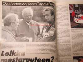 Vauhdin maailma 1993 nr 3 -mm. Formula 1 kausi 1993 mitä uutta on odotettavissa, Hankiralli, Ralli-SM satakunta, F1/Indycar, Honda Ykkösissä, Los Angeles Show,