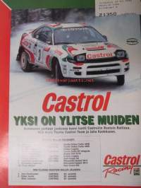 Vauhdin maailma 1993 nr 3 -mm. Formula 1 kausi 1993 mitä uutta on odotettavissa, Hankiralli, Ralli-SM satakunta, F1/Indycar, Honda Ykkösissä, Los Angeles Show,