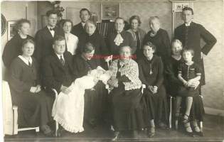 Ristiäiset 1936 - valokuva 9x14 cm