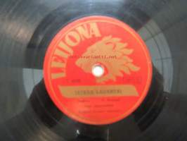 Leijona T 5020 Yrjö Haapanen - Jätkän serenaadi / Jätkän lauantai -savikiekkoäänilevy, 78 rpm