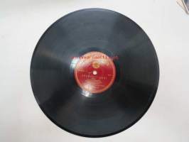 Parlophon B. 36051 Georg Malmstén - Sunnuntai-ilta / Särkynyt onni -savikiekkoäänilevy, 78 rpm