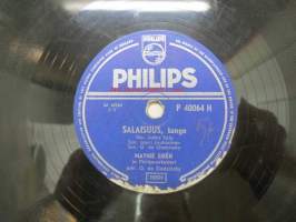 Philips P 40064 Maynie Sirén - Muistojen valssi / Salaisuus -savikiekkoäänilevy, 78 rpm