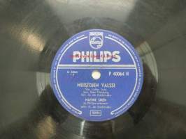 Philips P 40064 Maynie Sirén - Muistojen valssi / Salaisuus -savikiekkoäänilevy, 78 rpm