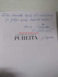 Suomalaisia puheita