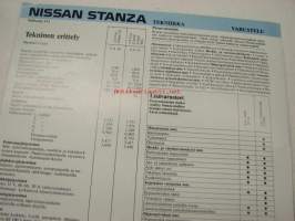 Nissan Stanza -myyntiesite