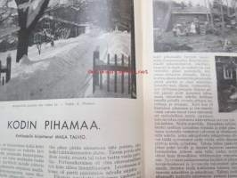 Kotiliesi 1932 nr 2, tammikuu II,  15.1.1932, sis. mm. seur artikkelit / kuvat / mainokset; Kansikuvitus Martta Wendelin, Emännän tietokirja, OPA Oy Peltiteos,