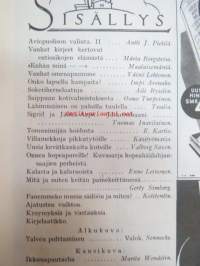 Kotiliesi 1932 nr 8, huhtikuu II, 15.4.1932, sis. mm. seur. artikkelit / kuvat / mainokset; Kansikuvitus Martta Wendelin, Orvo lastensaippua, Aviopuolison valinta