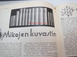 Kotiliesi 1932 nr 21, marraskuu I, 1.11.1932, sis. mm. seur. artikkelit / kuvat / mainokset; Kansikuvitus Martta Wendelin, Pyyntöjä emaljiteollisuudelle, Lasten