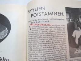 Kotiliesi 1932 nr 21, marraskuu I, 1.11.1932, sis. mm. seur. artikkelit / kuvat / mainokset; Kansikuvitus Martta Wendelin, Pyyntöjä emaljiteollisuudelle, Lasten