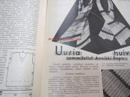 Kotiliesi 1932 nr 22, marraskuu II, 15.11.1932, sis. mm. seur. artikkelit / kuvat / mainokset; Kansikuvitus Martta Wendelin, Havin Teho, Pauligin päivätty,