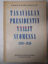 Tasavallan presidentin vaalit Suomessa 1919-1950