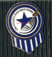 Atlanta Paraolympic  Games -   pinssi,  rintamerkki