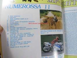 MP 1 lehti 1990 nr 11 -Moottoripyörälehti, katso sisältö kuvista tarkemmin.