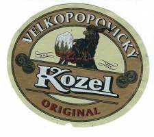 Kozel  Original -  olutetiketti