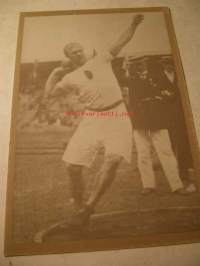 postikortti, elmer niklander tukholman olympiakisoissa 1912