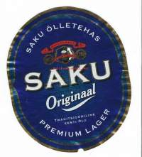 Saku Originaal  - olutetiketti