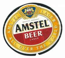 Amstel Beer  - olutetiketti