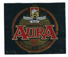 Aura III Olut - olutetiketti