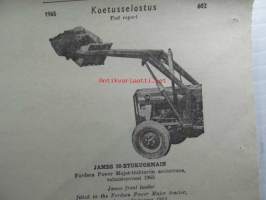 Koneviesti 1966 nr 5 -mm. Automaattinen leikkuukorkeuden säätö Massey Ferguson 510 esittely, Pylväiden pystytys traktorikaivureilla, Moottorisahojen kokeilua