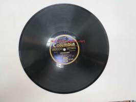 Columbia 16144 Hannes Saari - Meripojan heilat / Chrysantemum -savikiekkoäänilevy, 78 rpm