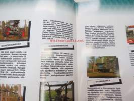 Fendt 380 (380 GHA) harvesteri -myyntiesite / harvester sales brochure, in finnish