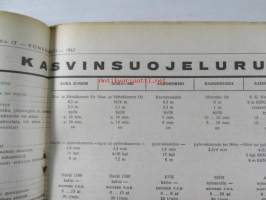 Koneviesti 1962 nr 12 -mm. Ojanperkauslaite maataloustraktoria varten - Syväpaja SPK 120, Hydrauliikka - traktorin kehityksen avain, Heinänkorjuukoneita - kuvat