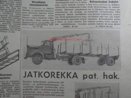 Koneviesti 1964 nr 1 -mm. Liekinheitin maatalouskoneena, Siilotyyppinen varastokuivuri, Ojalinko - uutuuslaite ojien avaamiseen, &quot;pitkä käsivarsi&quot;