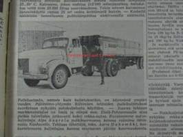 Koneviesti 1964 nr 6 -mm. Uusi 8 1/2 puimuri - Fahr M 60, Pitkälle automatisoitu tiiliputkitehdas - Riihimäki Paloheimo, Teknisiä tietoja kylvökoneista,