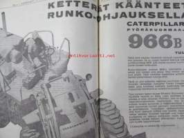 Koneviesti 1964 nr 6 -mm. Uusi 8 1/2 puimuri - Fahr M 60, Pitkälle automatisoitu tiiliputkitehdas - Riihimäki Paloheimo, Teknisiä tietoja kylvökoneista,