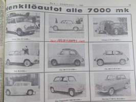 Koneviesti 1964 nr 6 -mm. Uusi 8 1/2 puimuri - Fahr M 60, Pitkälle automatisoitu tiiliputkitehdas - Riihimäki Paloheimo, Teknisiä tietoja kylvökoneista,