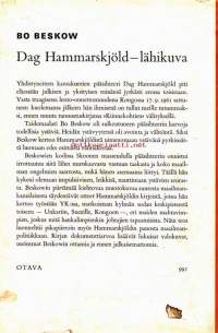 Dag Hammarskjöld : Lähikuva, 1969.