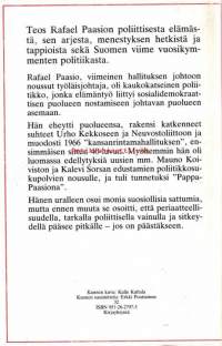 Viimeinen proletaari, Rafael Paasio.