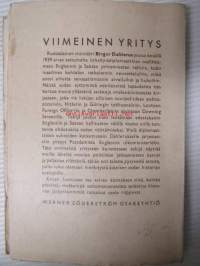 Viimeinen yritys - Lontoo-Berliini kesällä 1939