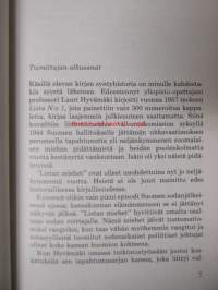 Lista 1:n vangit. Vaaran vuosina 1944-48 sotarikoksista vangittujen suomalaisten sotilaiden tarina