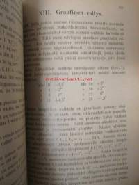 Laskuoppi - teollisuuskouluja varten, sisältää erillisen tuloskirjan