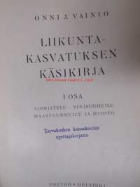 Liikuntakasvatuksen käsikirja I - Voimistelu, Yleisurheilu, Maastourheilu, Hiihto.