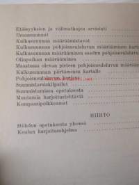 Liikuntakasvatuksen käsikirja I - Voimistelu, Yleisurheilu, Maastourheilu, Hiihto.