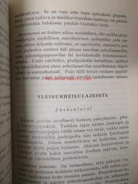 Liikuntakasvatuksen käsikirja I - Voimistelu, Yleisurheilu, Maastourheilu, Hiihto.