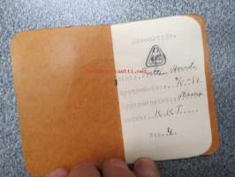 KKT -jäsenkirja nr 4, Terttu Aarnisto, synt. 2.5.1934, Maaria