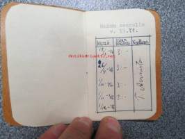 KKT -jäsenkirja nr 4, Terttu Aarnisto, synt. 2.5.1934, Maaria