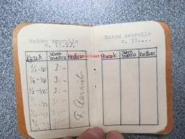 KKT -jäsenkirja nr 4, Terttu Aarnisto, synt. 2.5.1934, Maaria