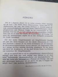 Miljonernas marsch - Folkvandringarna 1940-41 - Gångfrämjandets årsbok 1942 - En särskild upplaga 300 exemplar / nummer 30 -erikoissidos, numeroitu, käsittelee