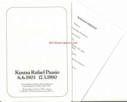 Kustaa Rafael Paasio 1903-1980