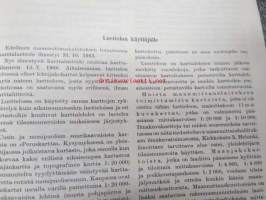 Maanmittaushallituksen karttaluettelo 15.7.1966